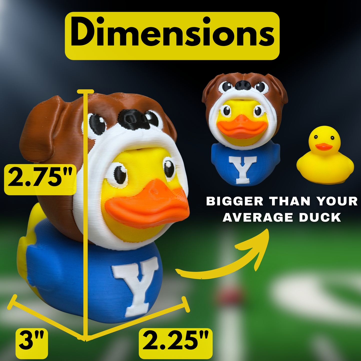 Yale Bulldogs Duck | Eli Fan Gift