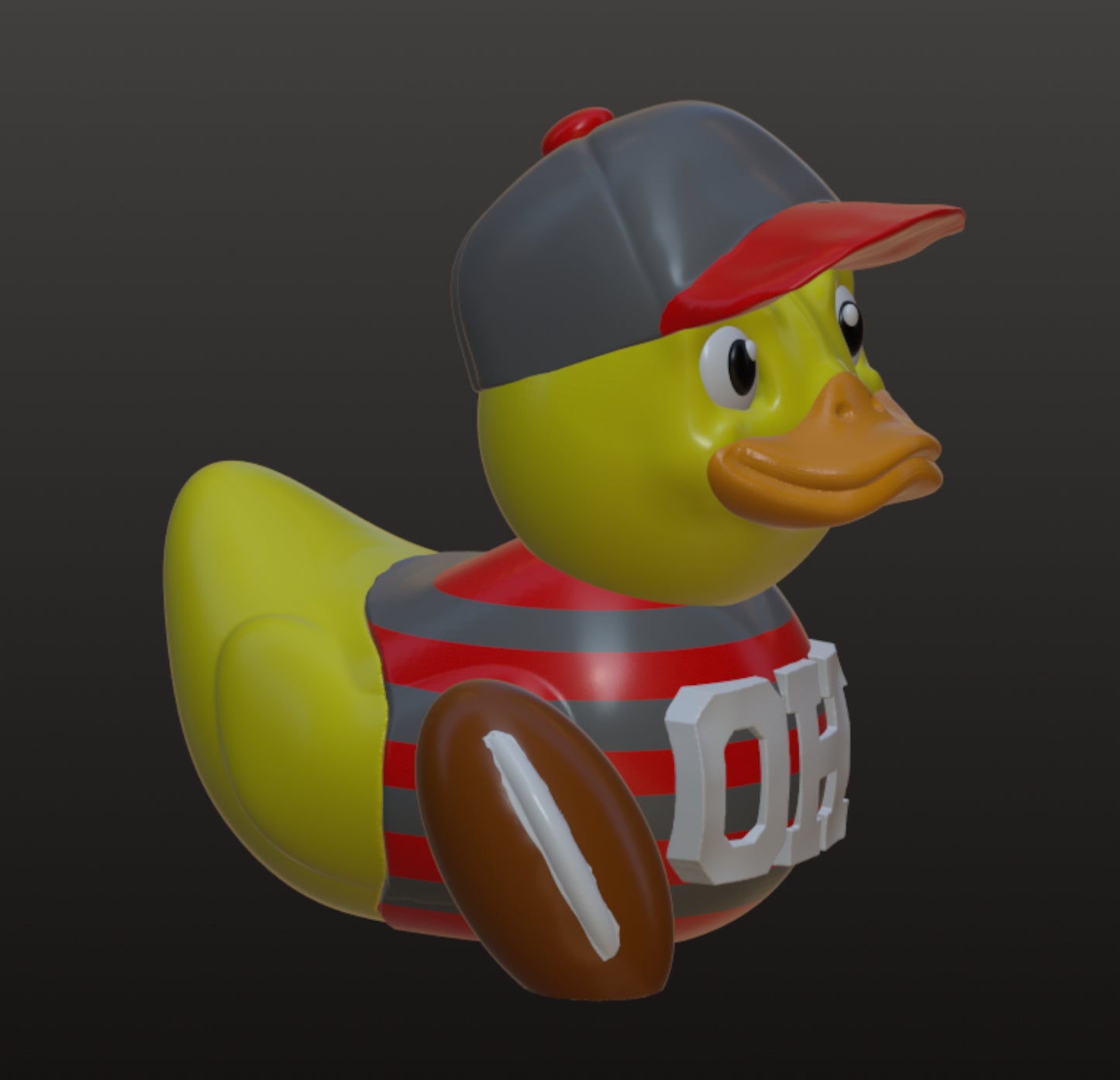 Ohio Football Duck