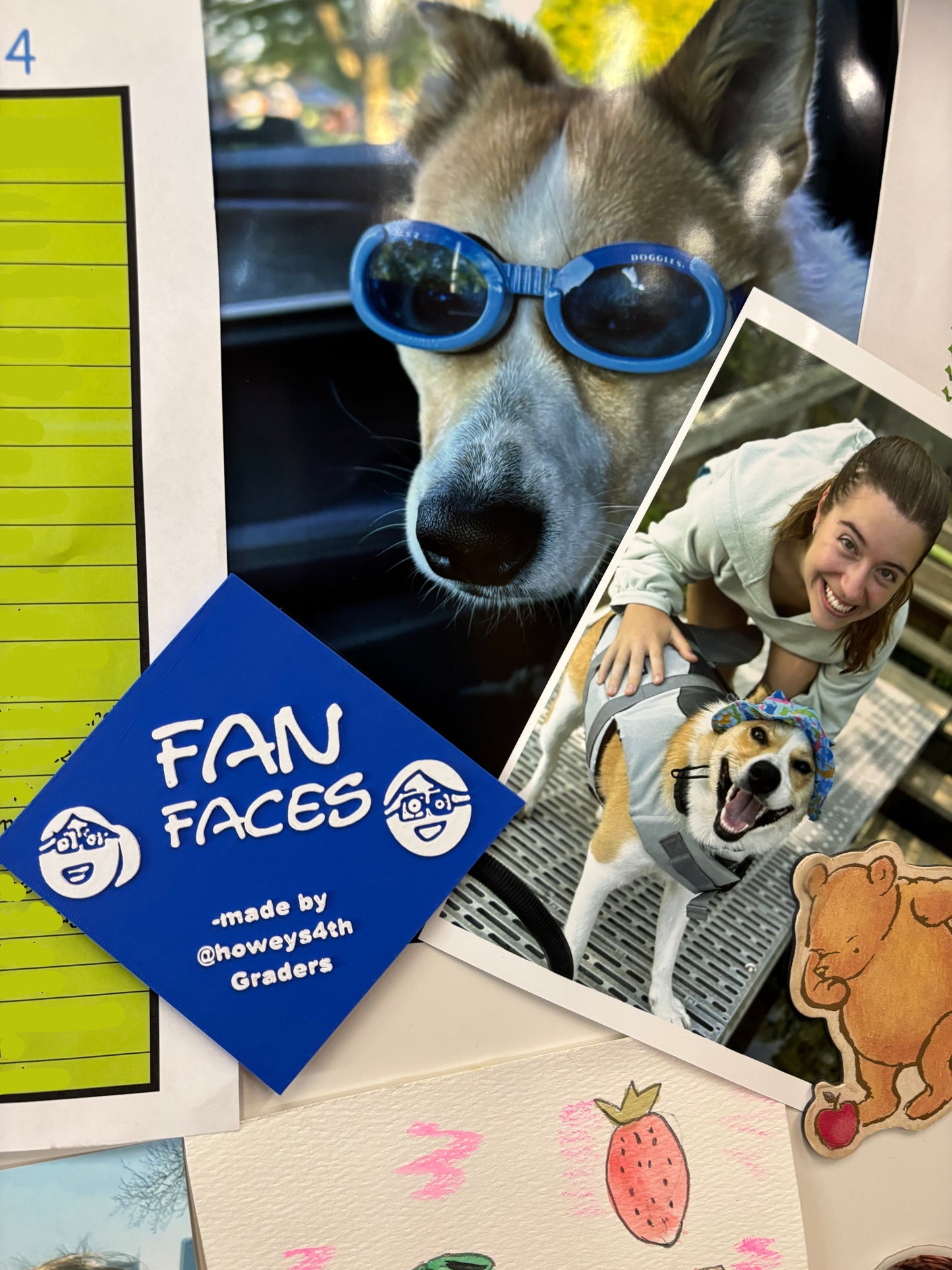 Fan Faces Logo Magnet β Fun & Unique Fridge Decoration- Comes with Free shipping