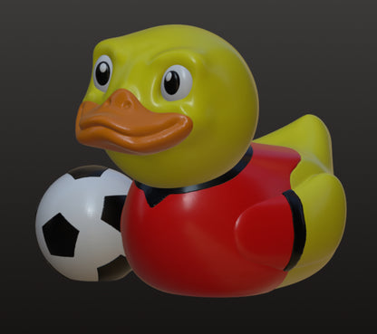Soccer Duck, Custom Team Duck, Soccer Fan Gift, Sports Duck