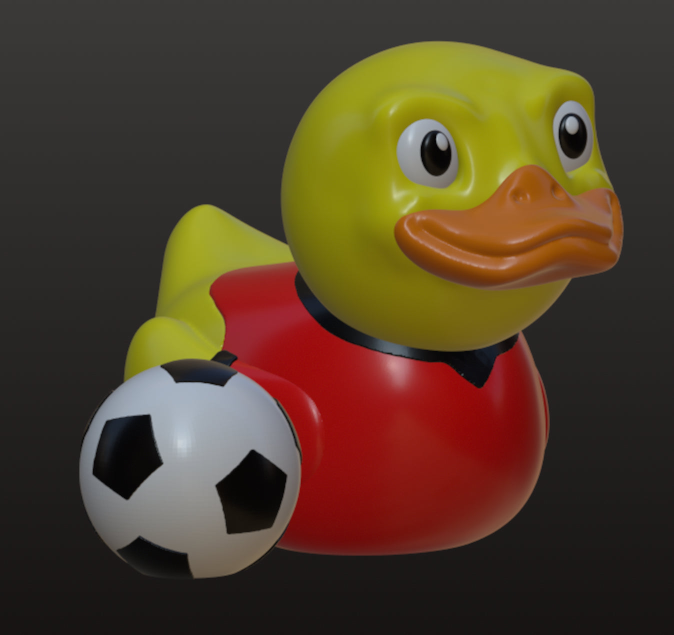 Soccer Duck, Custom Team Duck, Soccer Fan Gift, Sports Duck