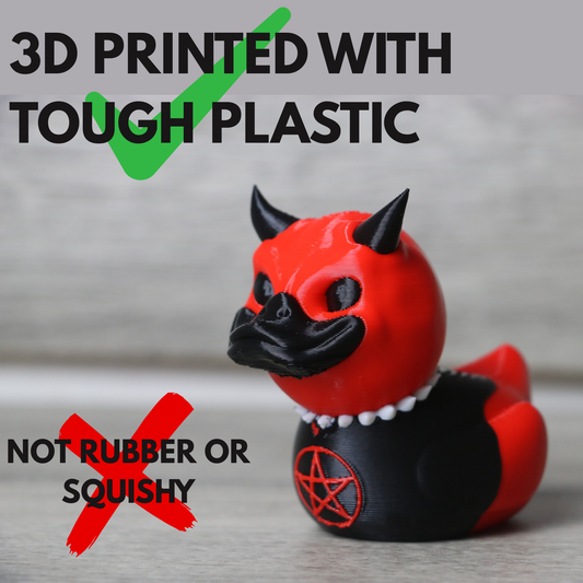 Devil Duck – Evil Jeep Duck Devil Horror Scary Halloween Satan Ducky