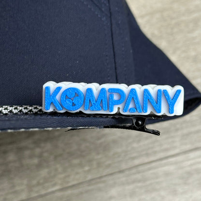 Kompany Hat Clip – Handmade Rave Gift for Bass Fans & Bucket Hat Collectors