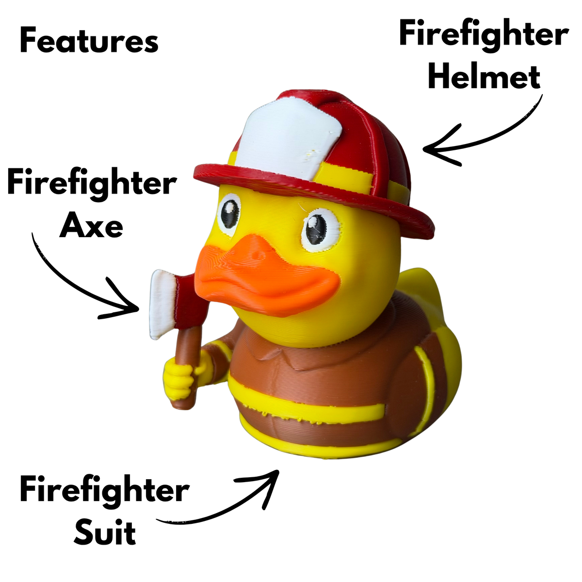 Firefighter Duck | First Responder Gift