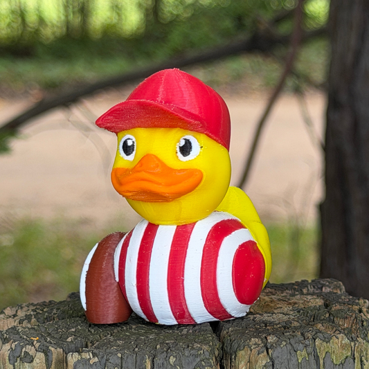 Wisconsin Football Duck | Red & White Gameday Gift