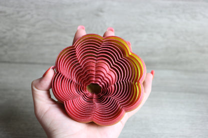 3D Printed Flower Fidget – Stress Relief & Sensory Toy for All Ages