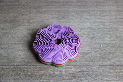 3D Printed Flower Fidget – Stress Relief & Sensory Toy for All Ages