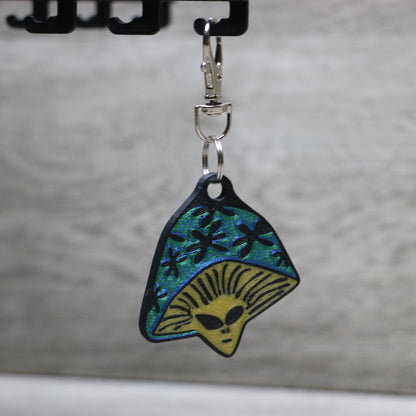 LSDream Keychain | Alien Mushroom Gift
