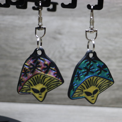 LSDream Keychain | Alien Mushroom Gift