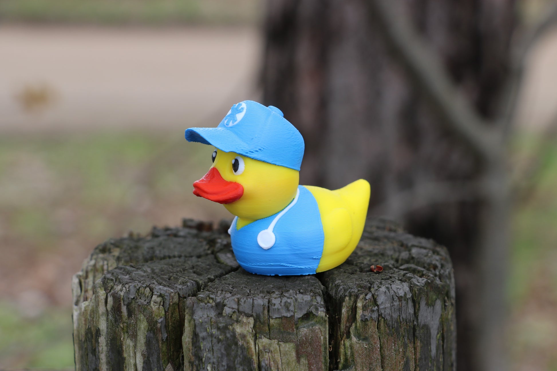 Left Side view of the EMT Duck