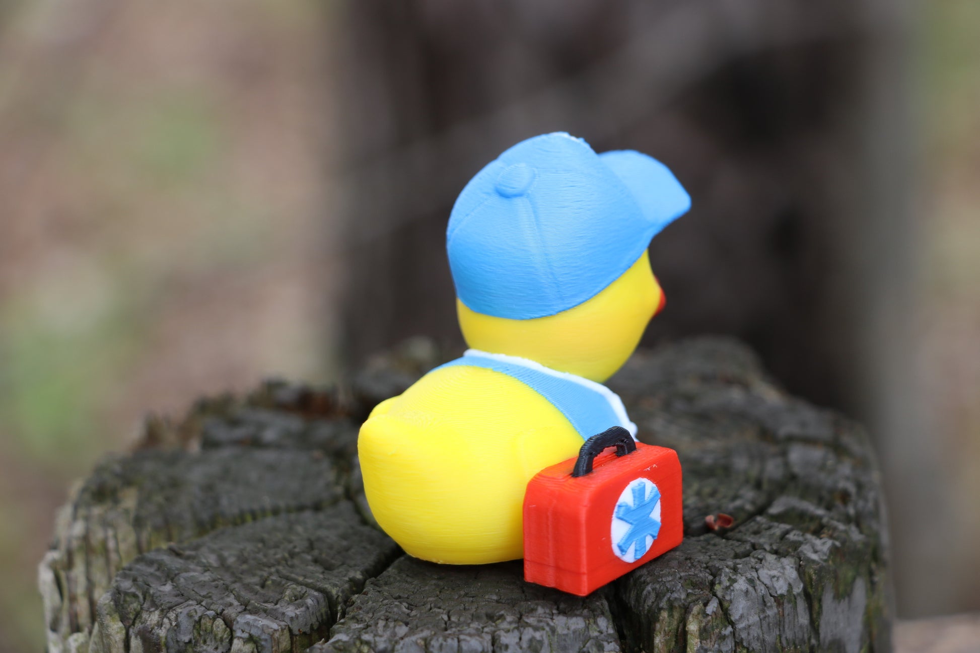 Back Right side of the EMT Duck