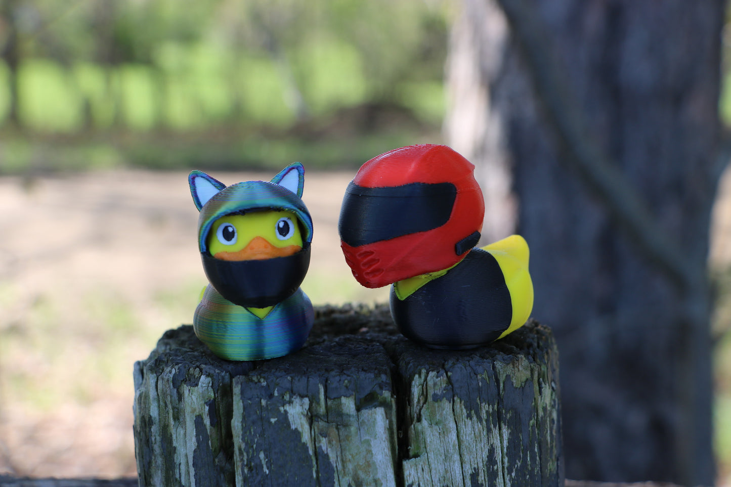 Biker Duck | Cat Ears Jeep Ducking Gift