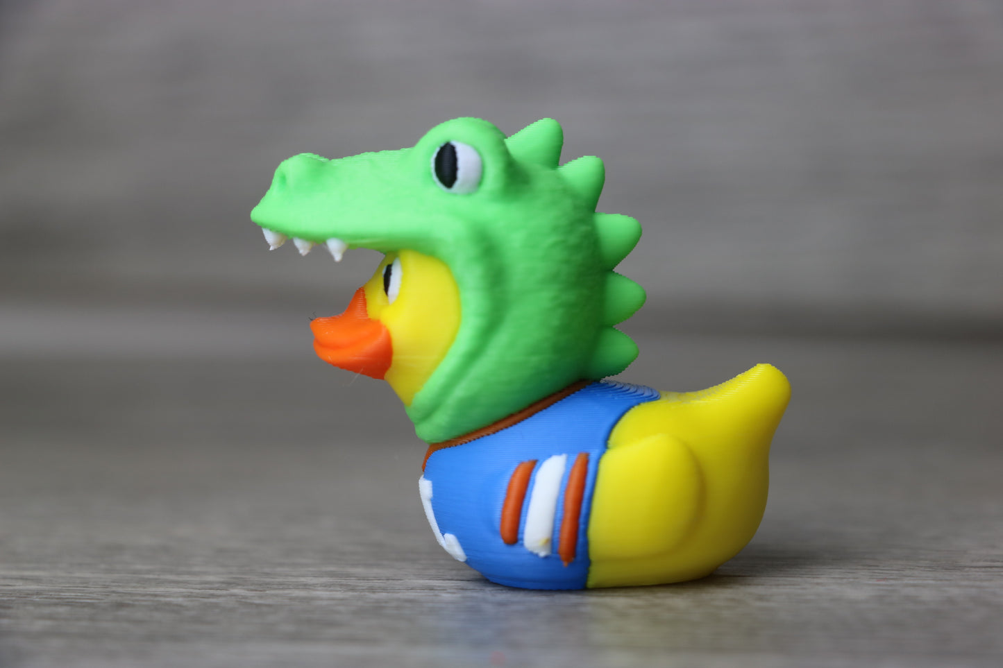 Florida Gators Duck | Alligator Mascot Duck with FL Jersey | Gators Fan Gift