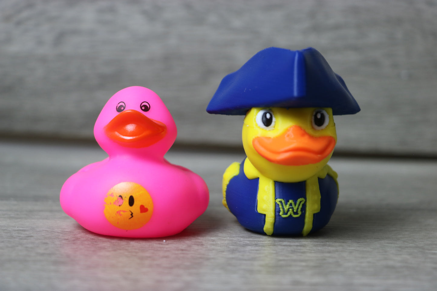 Wilkes University Colonel Duck Figurine - 3D Printed Mascot Duck