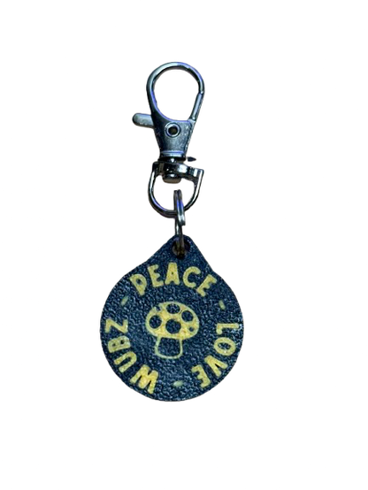 Peace Love Wubz Keychain | Rave EDM Bass Gift