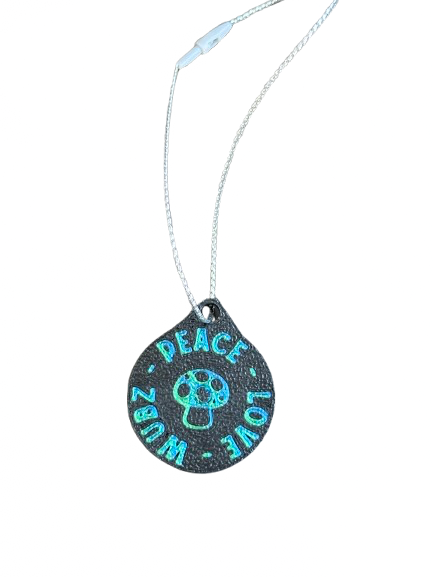 Peace Love Wubz Keychain | Rave EDM Bass Gift