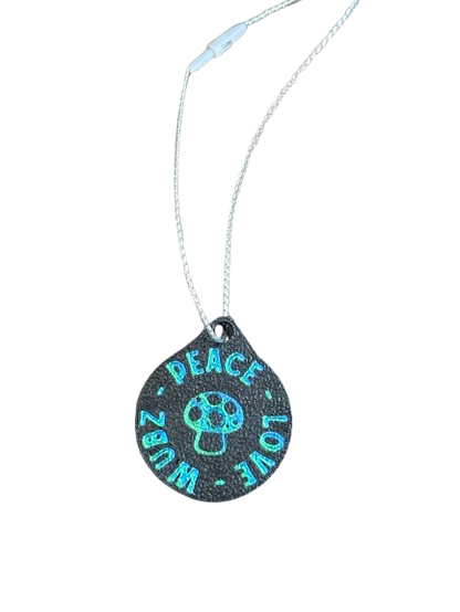 Peace Love Wubz Keychain | Rave EDM Bass Gift