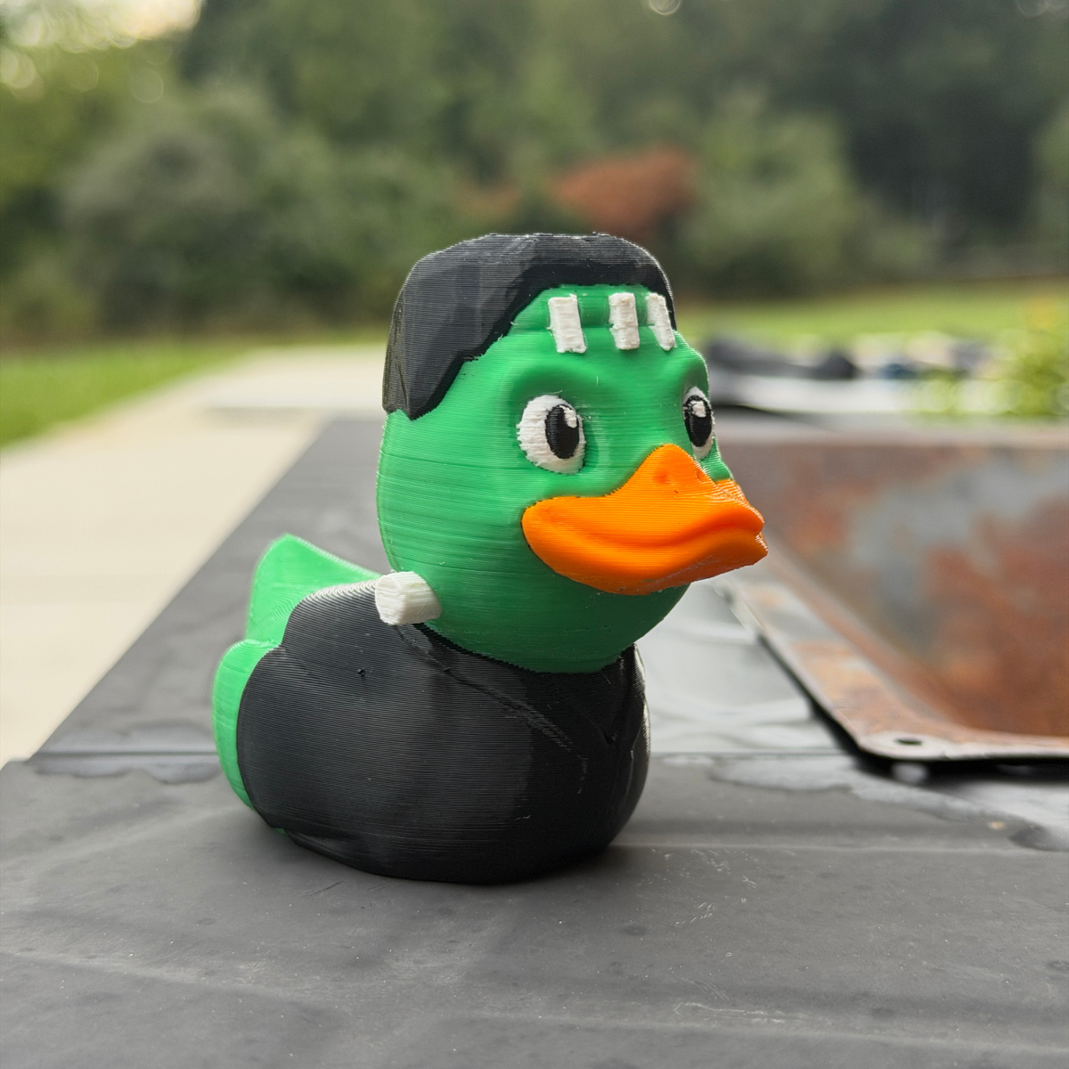 Franken-Duck Halloween Decor