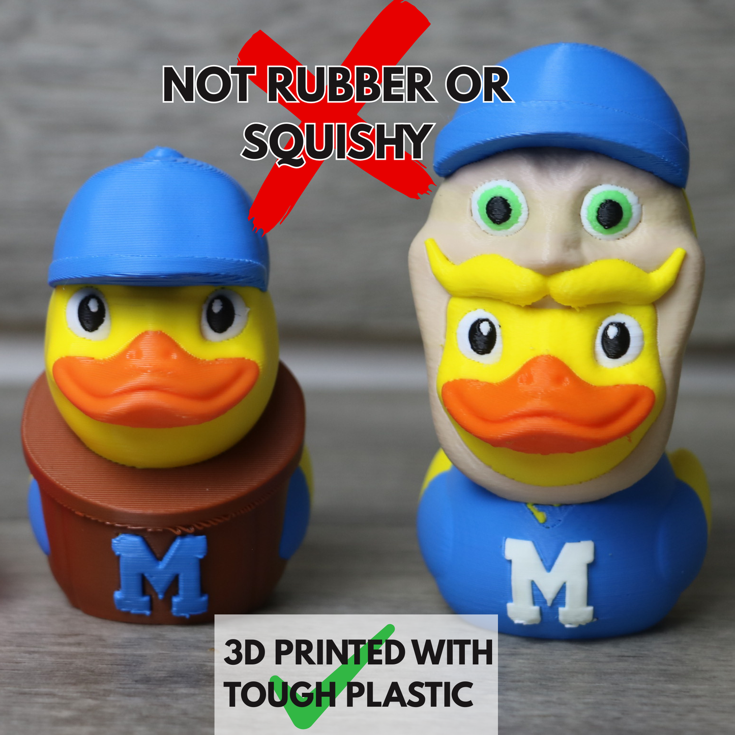 Milwaukee Mascot Duck Collectible – Handmade Gift for Fans & Collectors