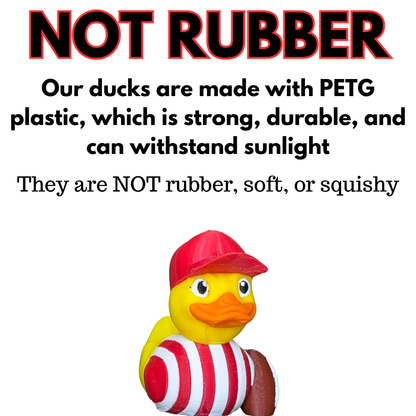 Wisconsin Football Duck | Red & White Gameday Gift