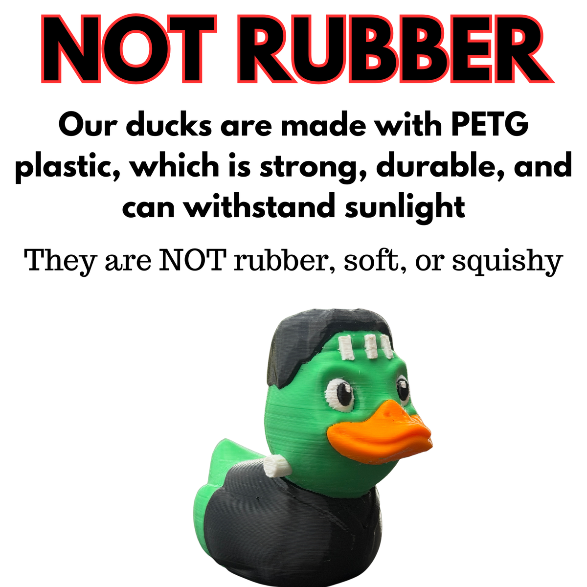 Franken-Duck Halloween Decor