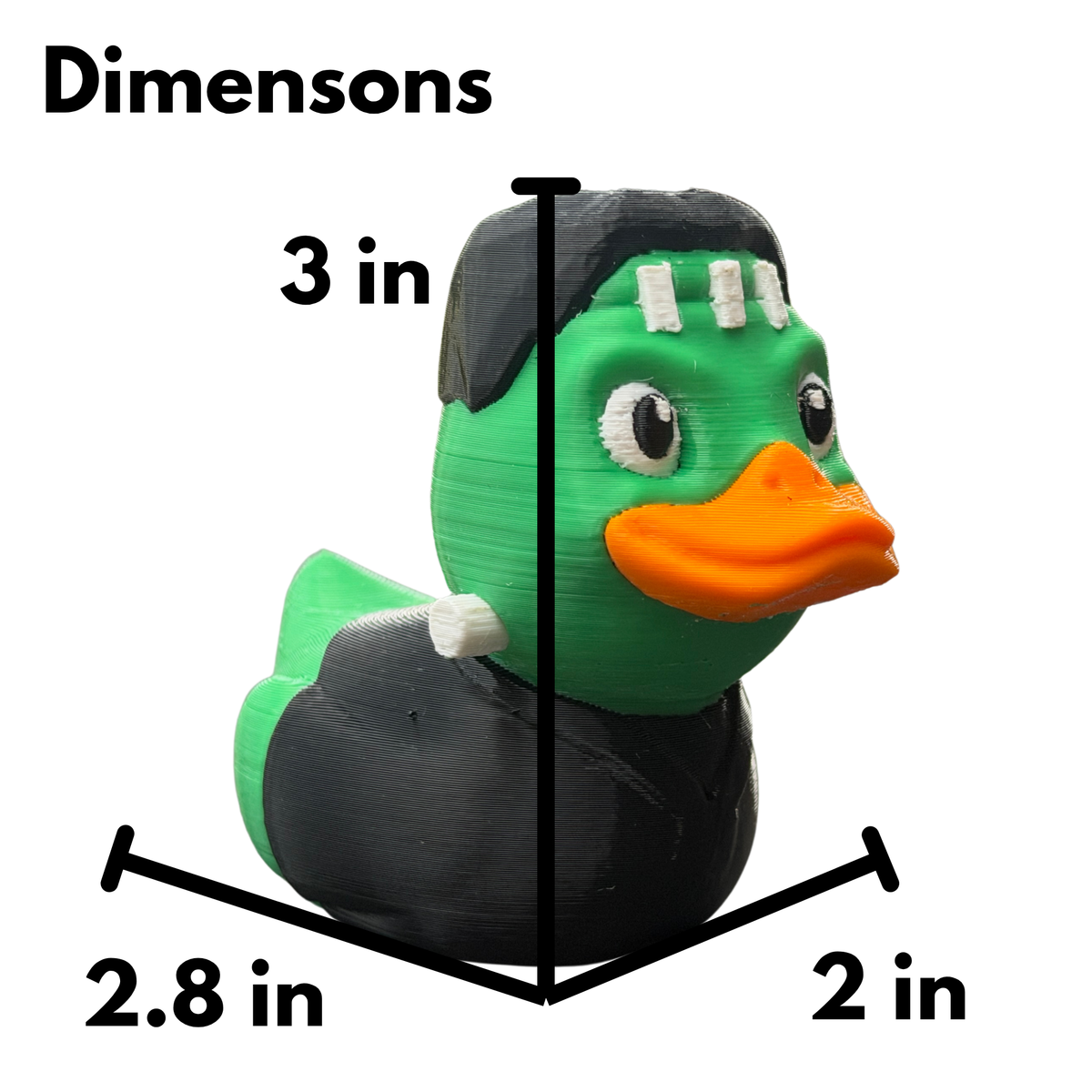 Franken-Duck Halloween Decor