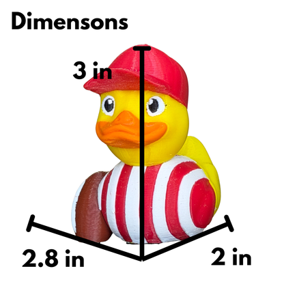 Wisconsin Football Duck | Red & White Gameday Gift