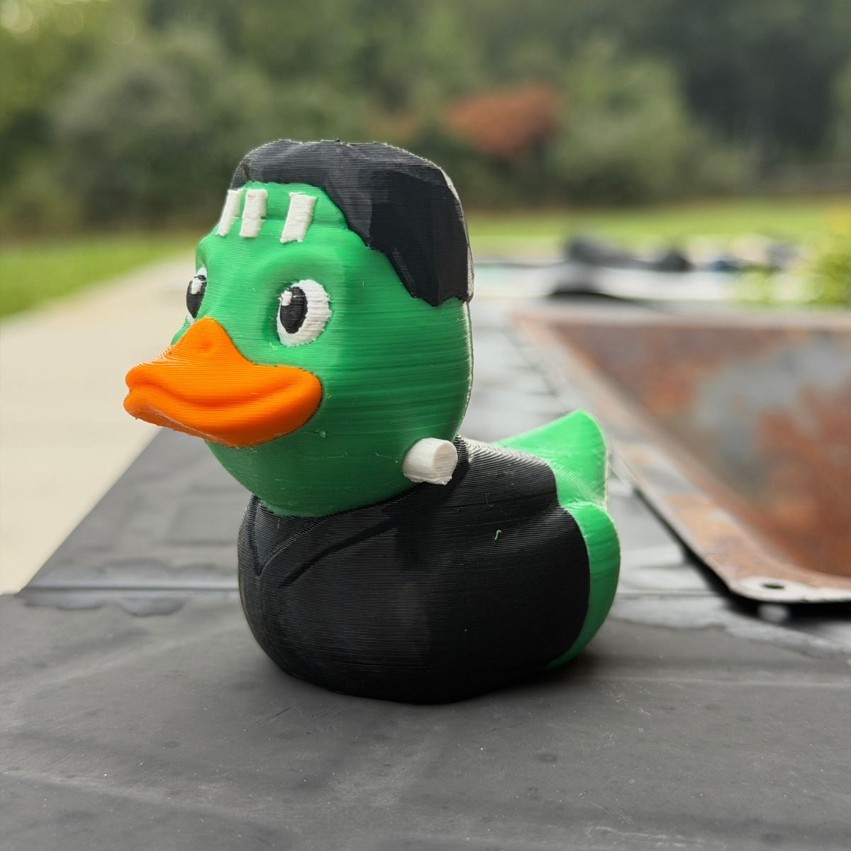 Franken-Duck Halloween Decor