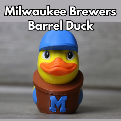 Milwaukee Mascot Duck Collectible – Handmade Gift for Fans & Collectors