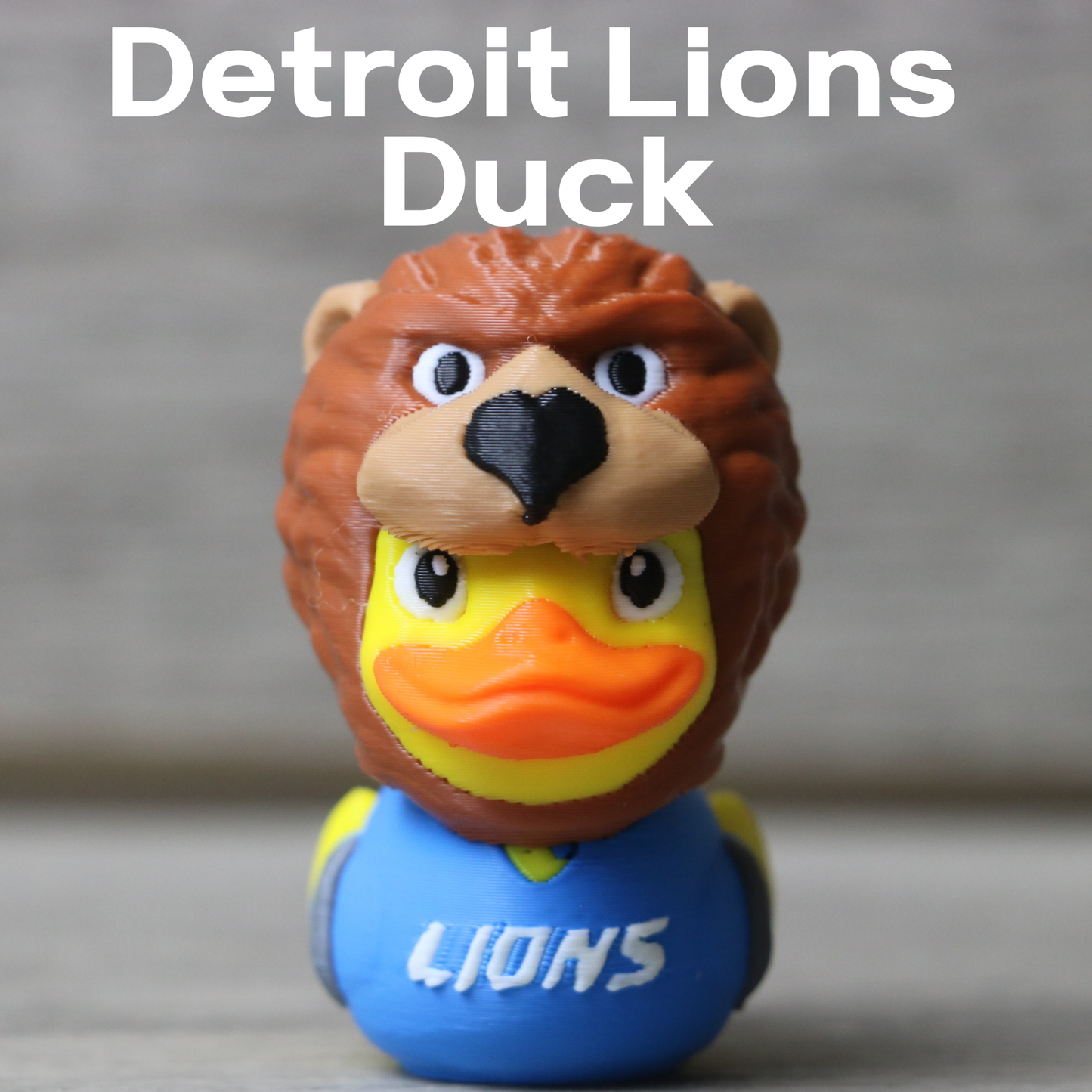 Detroit Lions Duck – Funny Gift for Football Fans
