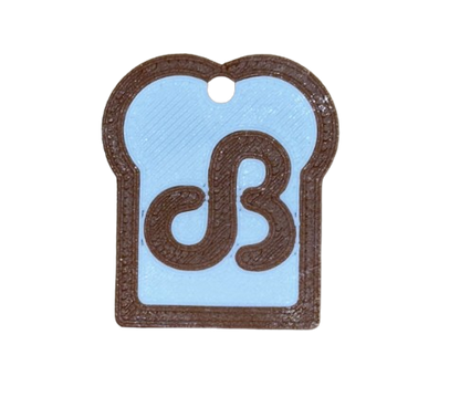 Daily Bread Keychain | Basshead Rave Festival Gift