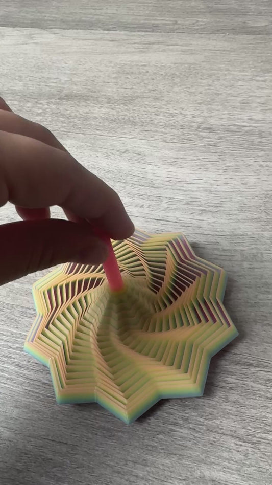 Flexible Stick Fidget  - 3D Printed Fun Desk Toy Gift For Stress, ADHD, Anxiety & Focus